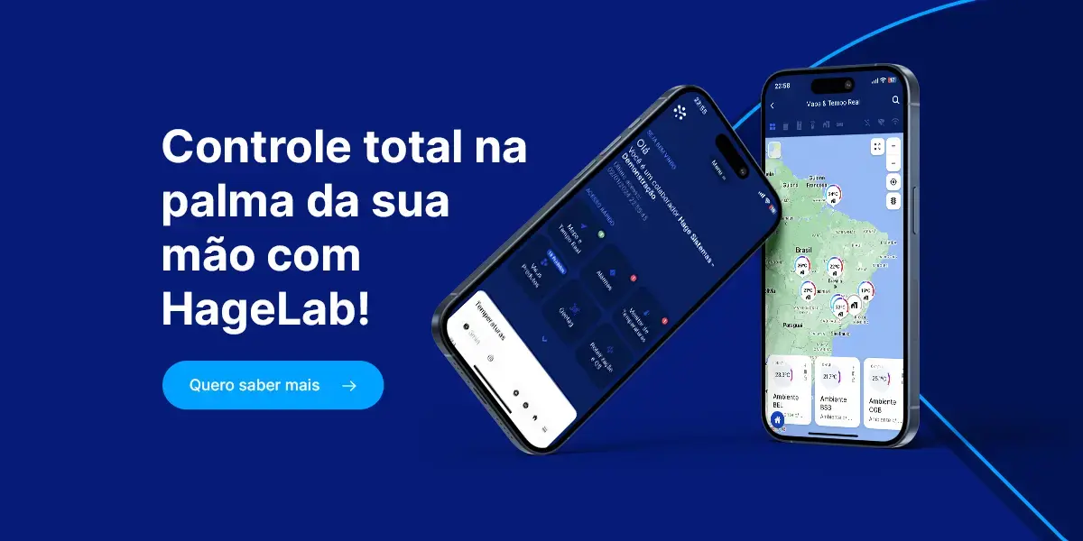 Aplicativo Android e iOS para monitoramento de temperatura, ativos, equipamentos, caixas e muito mais