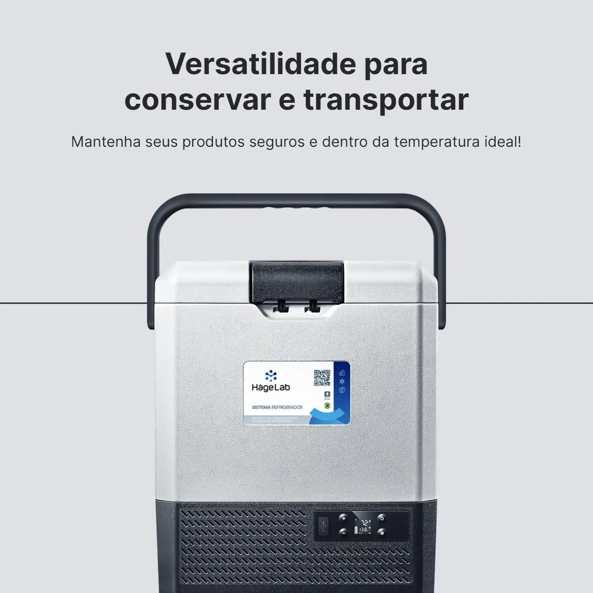 Caixa Refrigerada HageLab - Versatilidade para conservar e transportar