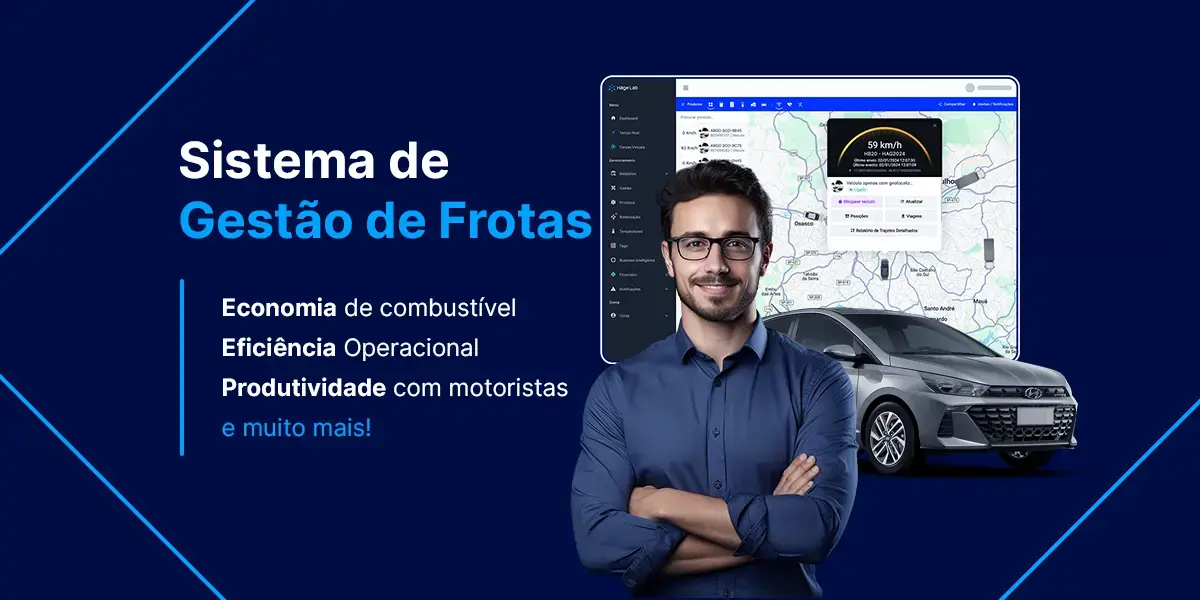 Sistema de Rastreamento e Gestão de Frotas, Economia de combustível, eficiência operacional, produtividade com motoristas e muito mais!