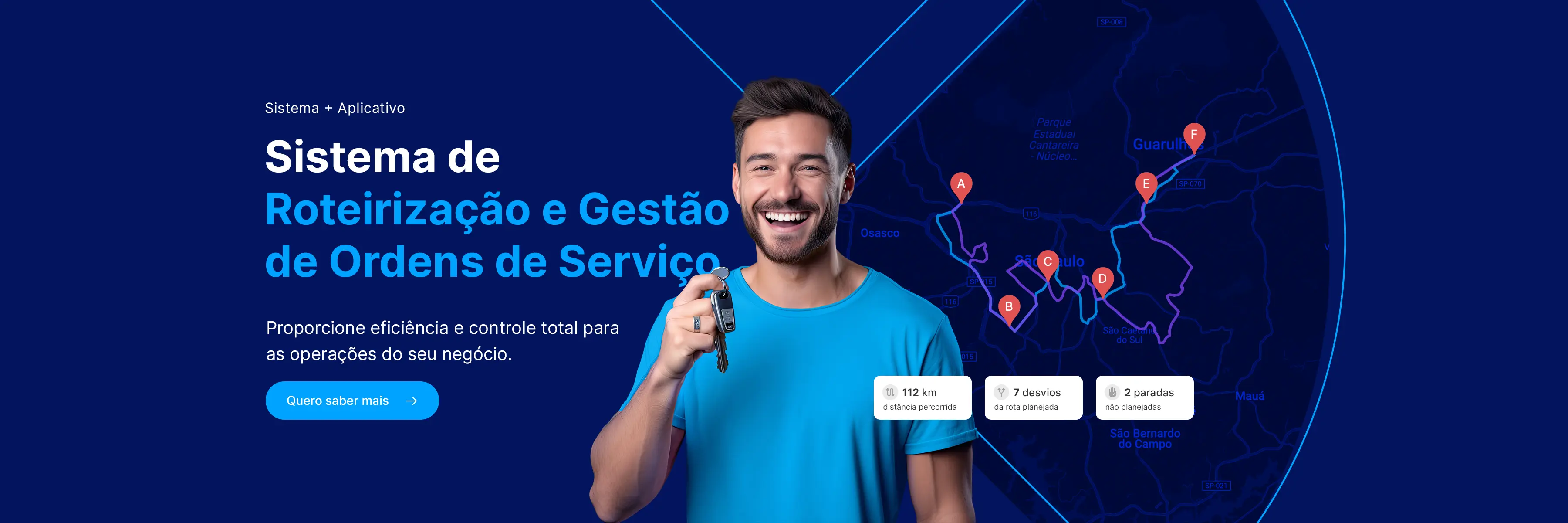 Sistema de Roteirização e Gestão de Ordens de Serviço e Entregas em Tempo Real