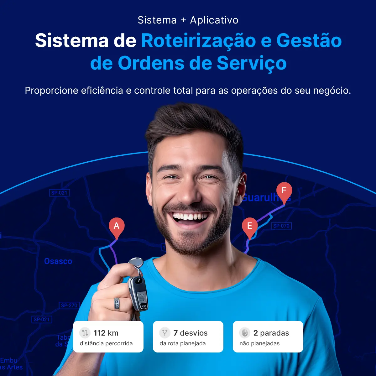 Sistema de Roteirização e Gestão de Ordens de Serviço e Entregas em Tempo Real